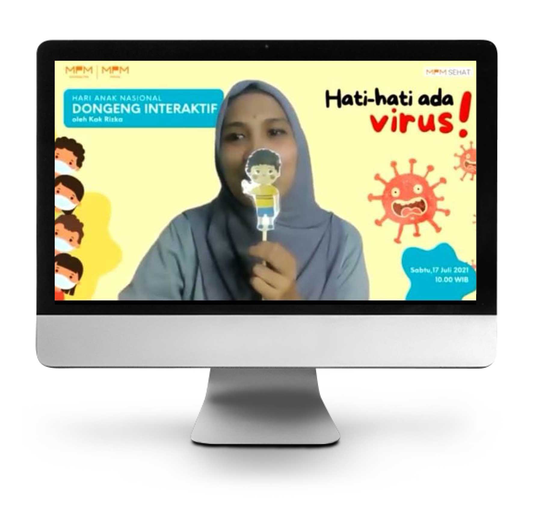 MPMulia Kenalkan Protokol Kesehatan Pada Anak Melalui Dongeng